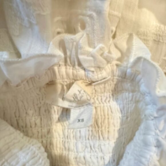 Anthropologie Forever That Girl Ruffle Tube Mini Dress XS - Picture 4 of 5